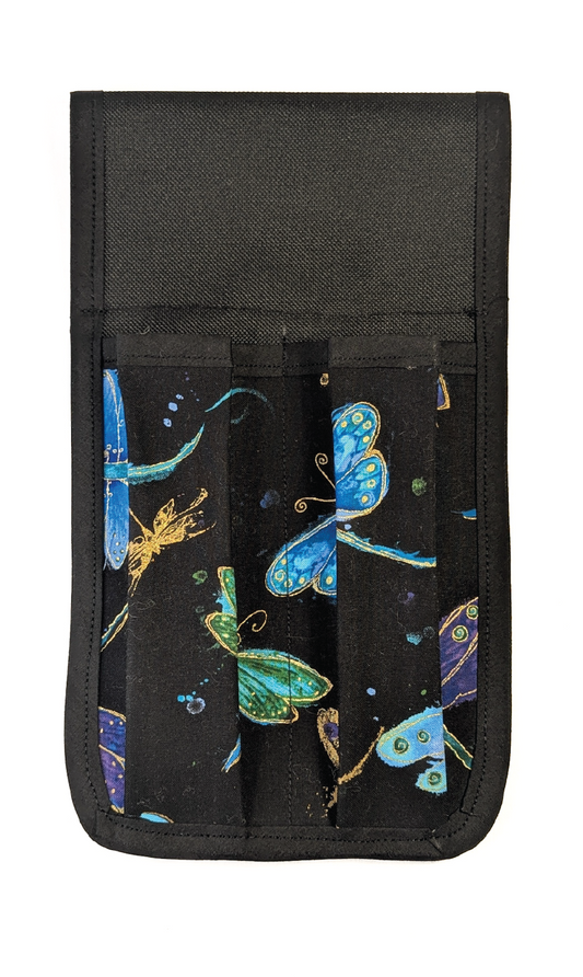 Dragonflies Massage Therapist Double Lotion and Utility Holster