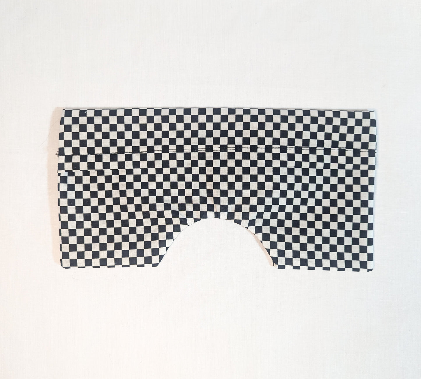 Black & White Checkerboard Eye Pillow Cover
