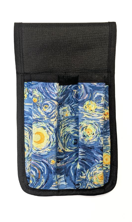 Starry Night Massage Therapist Double Lotion and Utility Holster
