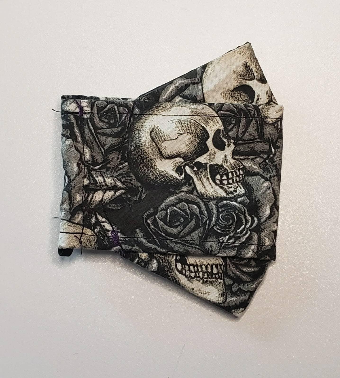 Skull & Roses 3D Mask
