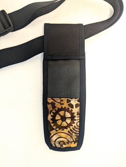 Gold Gears Massage Therapist Single Lotion and Utility Holster