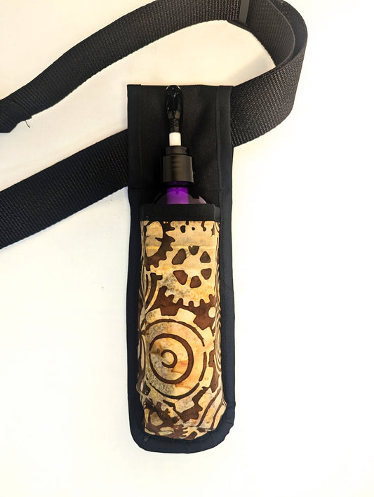 Gold Gears Massage Therapist Single Lotion and Utility Holster