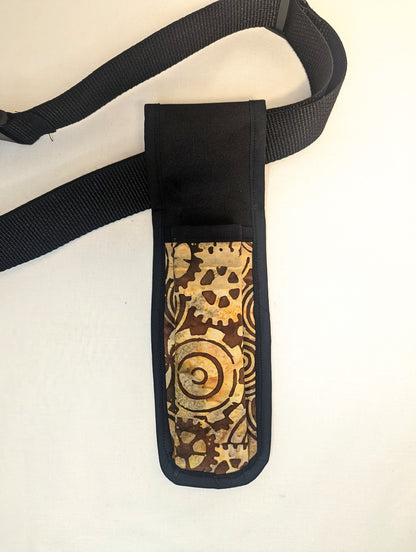 Gold Gears Massage Therapist Single Lotion and Utility Holster