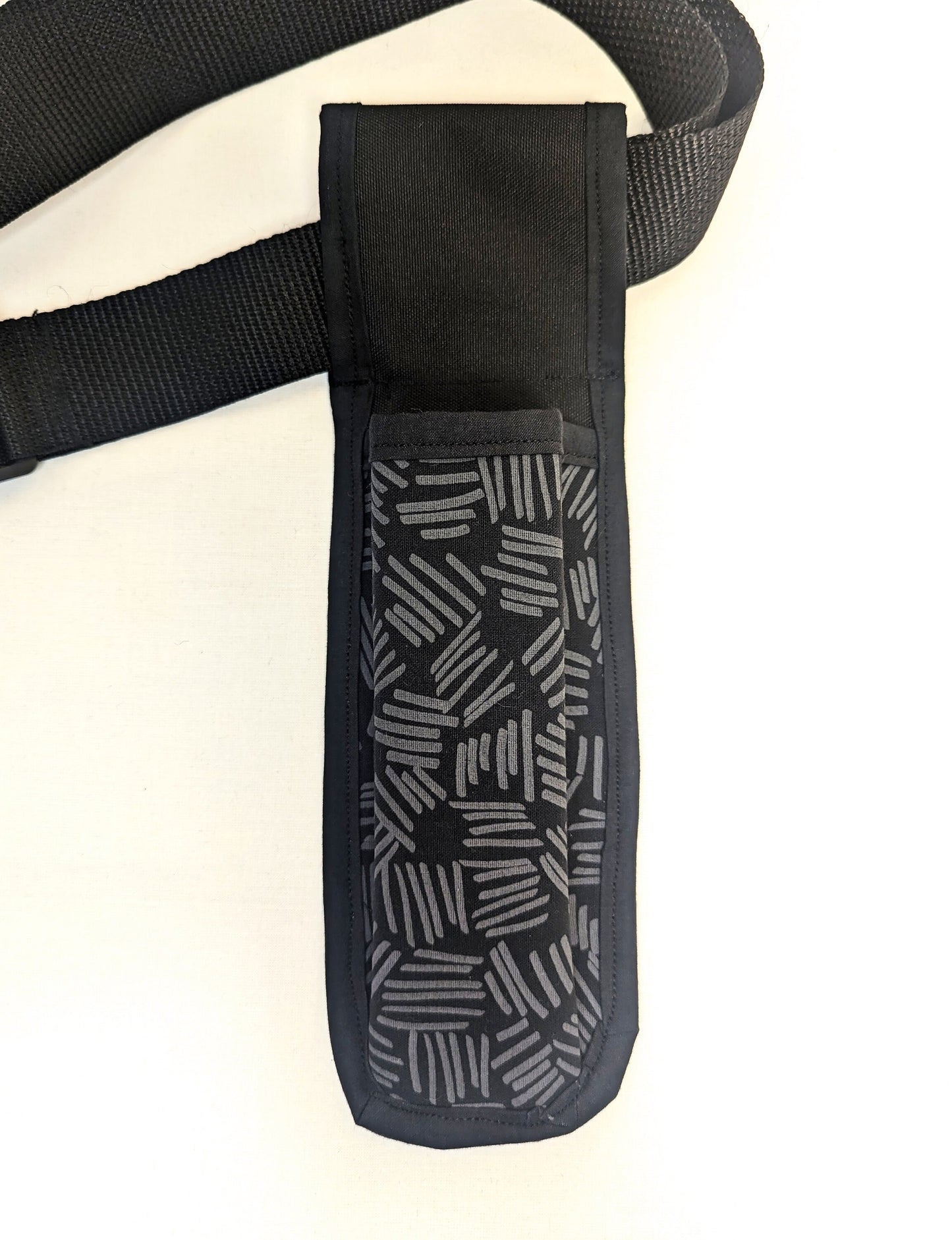 Black and Grey Massage Therapist Single Lotion and Utility Holster