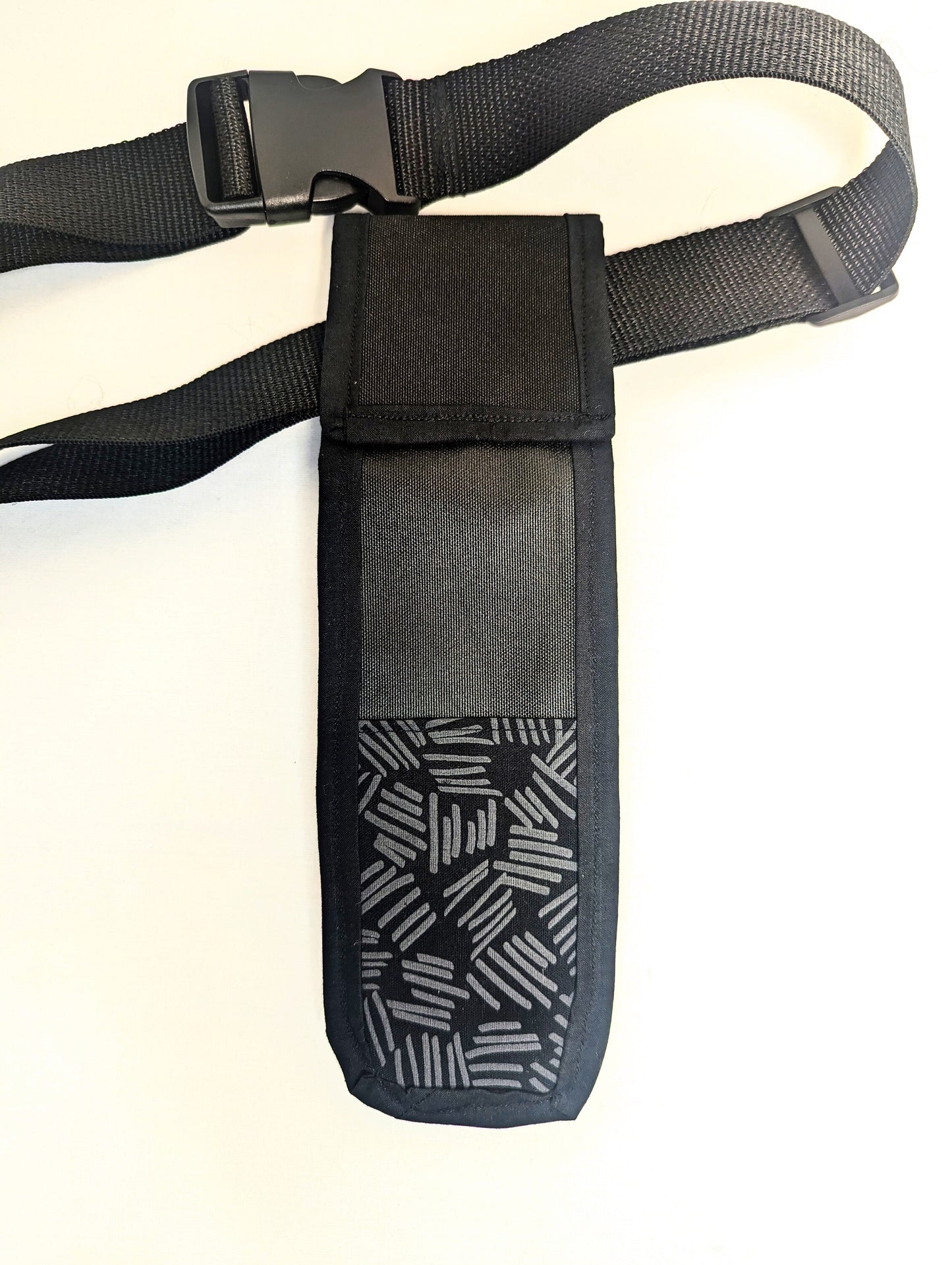 Black and Grey Massage Therapist Single Lotion and Utility Holster