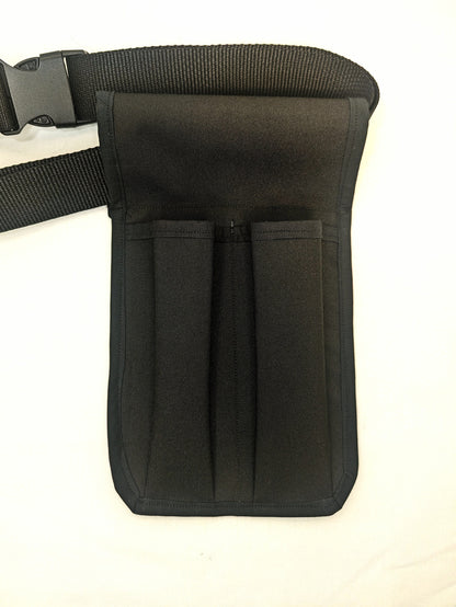 Black Massage Therapist Double Lotion and Utility Holster