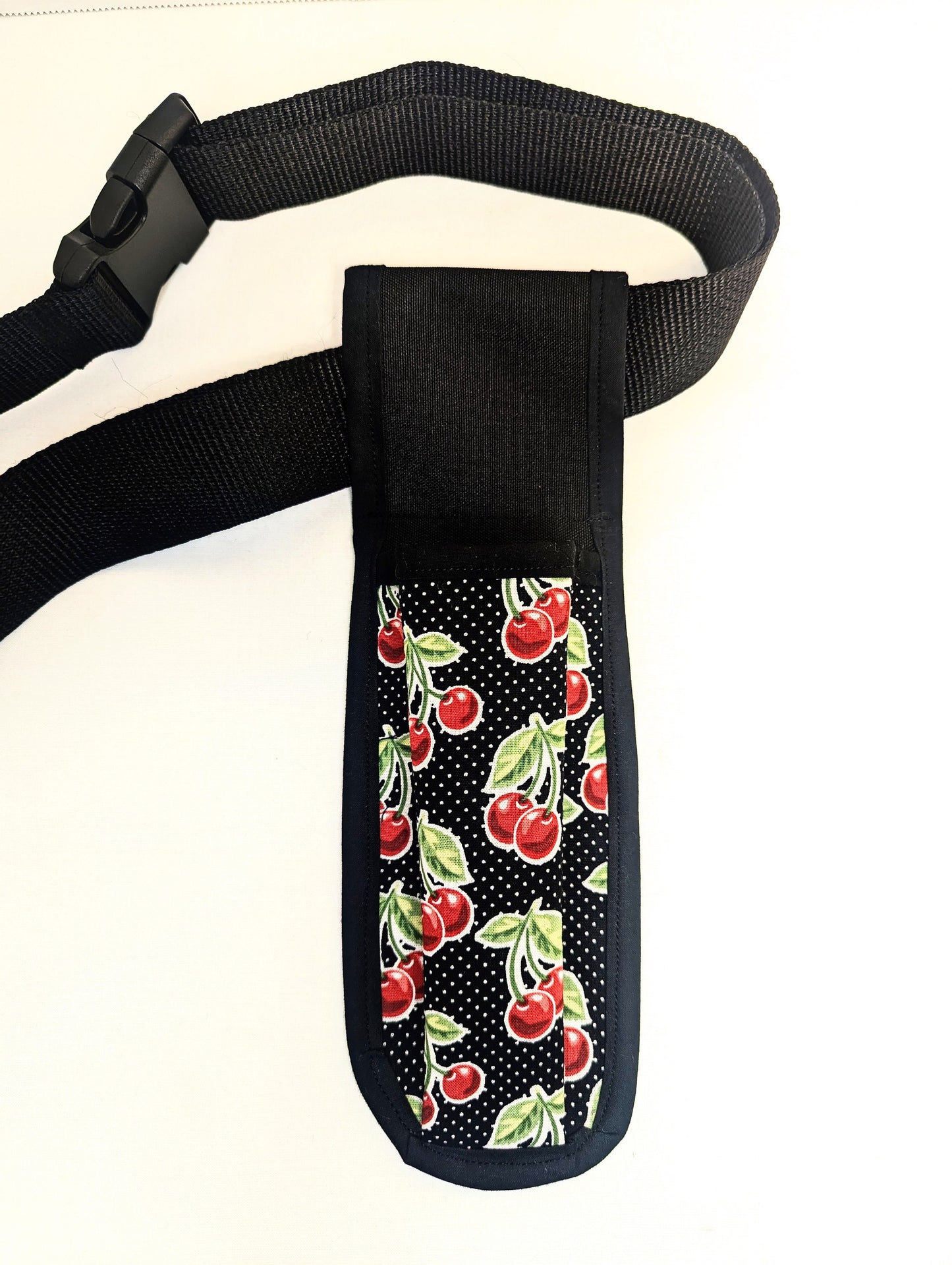 Cherries Massage Therapist Single Lotion and Utility Holster