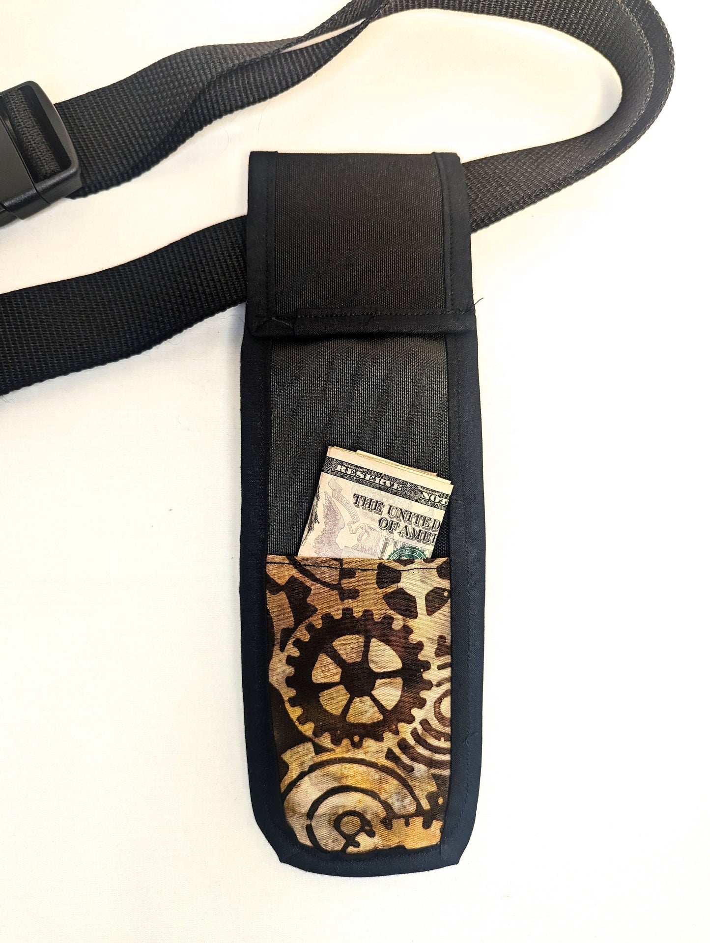 Gold Gears Massage Therapist Single Lotion and Utility Holster