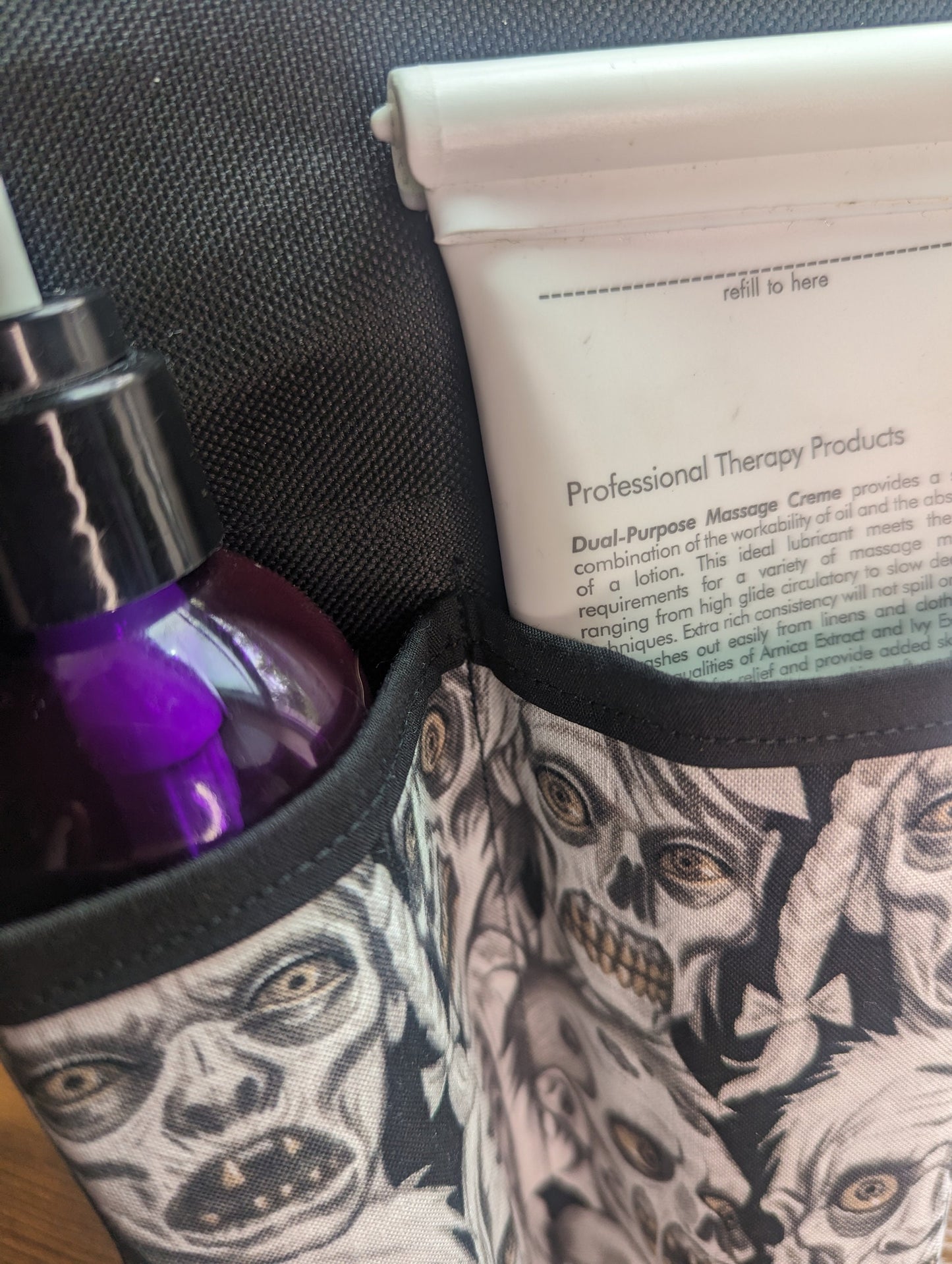 Zombies Massage Therapist Double Lotion and Utility Holster