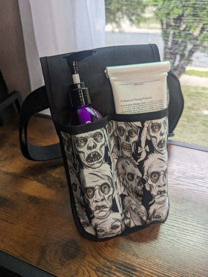Zombies Massage Therapist Double Lotion and Utility Holster