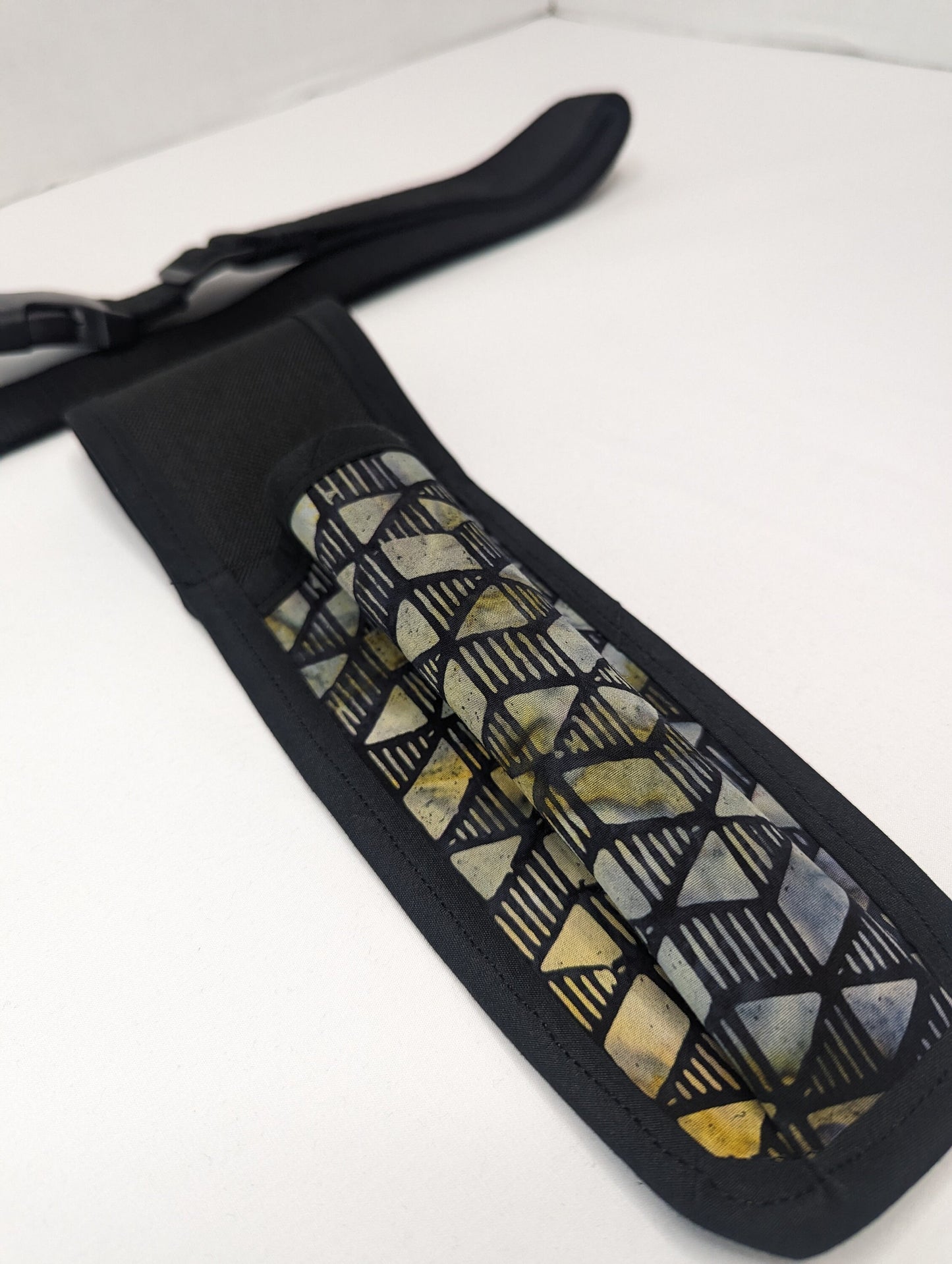 Geometric Massage Therapist Single Lotion and Utility Holster