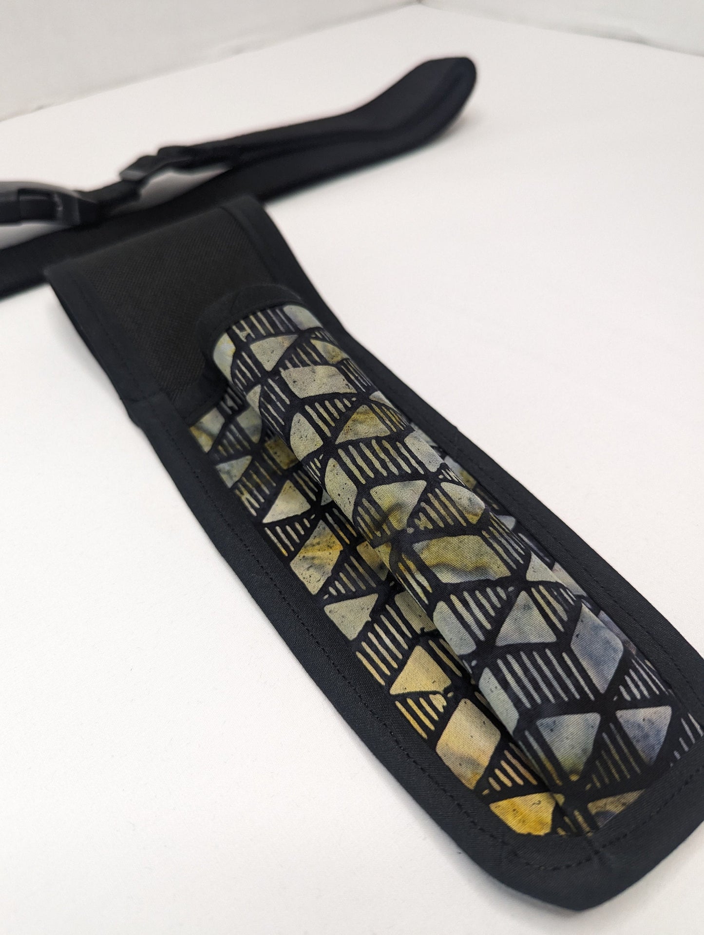 Geometric Massage Therapist Single Lotion and Utility Holster