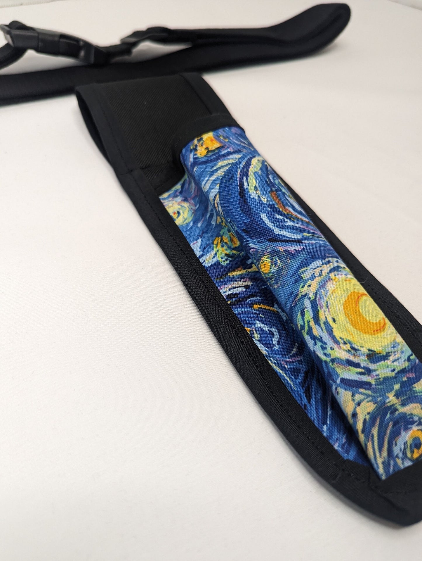 Abstract Starry Night Massage Therapist Single Lotion and Utility Holster