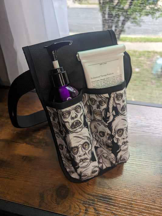Zombies Massage Therapist Double Lotion and Utility Holster