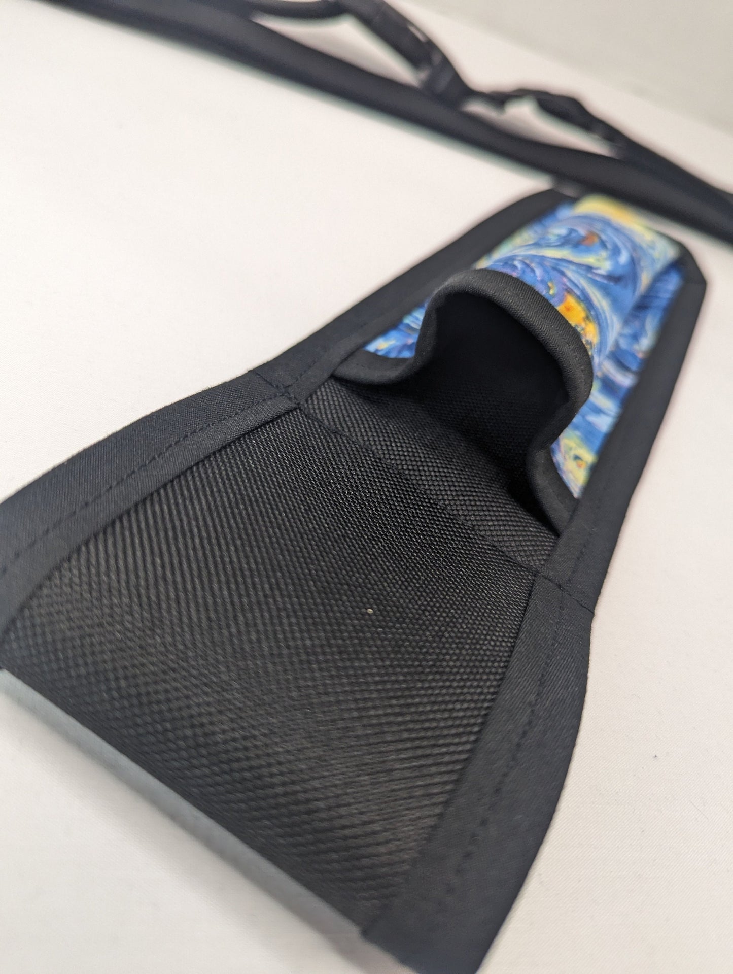 Abstract Starry Night Massage Therapist Single Lotion and Utility Holster