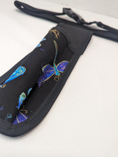 Dragonflies Massage Therapist Single Lotion and Utility Holster
