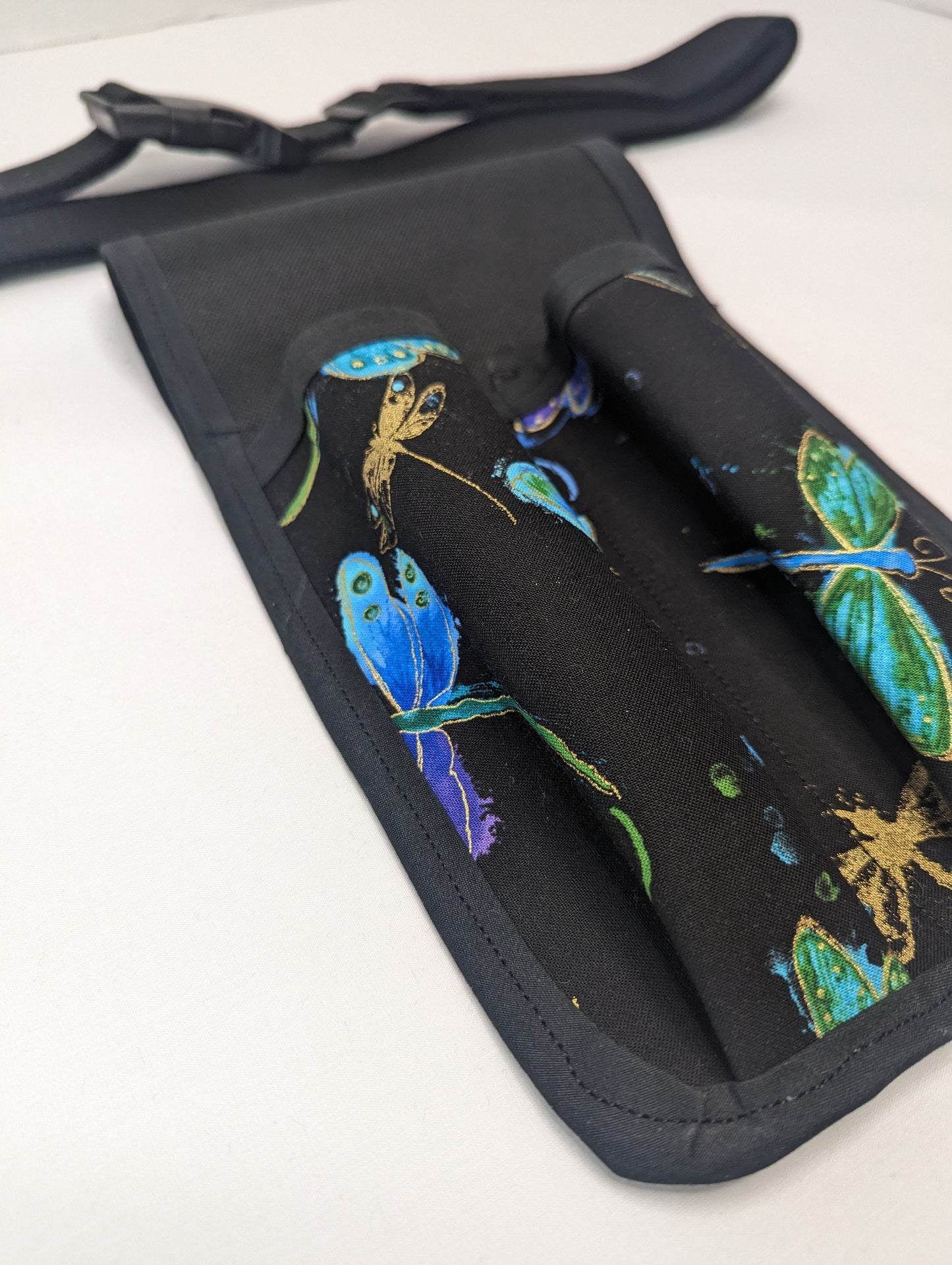 Dragonflies Massage Therapist Double Lotion and Utility Holster