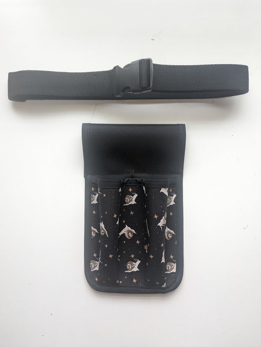 Goblincore Snail & Stars Massage Therapist Double Lotion and Utility Holster